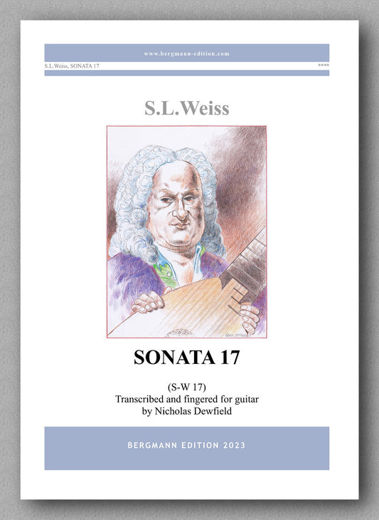 Sylvius Leopold Weiss (1687-1750), Sonata No. 17 - preview of the cover