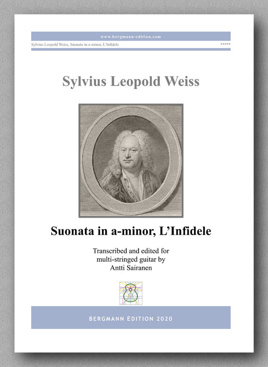 Sylvius Leopold Weiss (1687-1750), Suonata in a, L'Infidele - preview of the cover