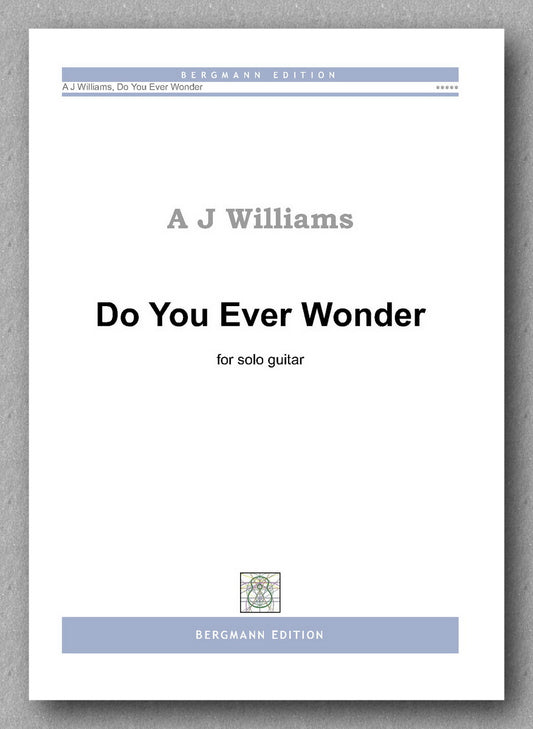Williams, Do You Ever Wonder - preview of the cover