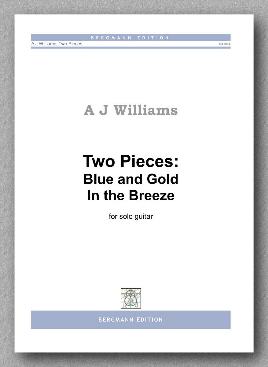 Andrew Williams, Two Pieces: Blue and Gold and In the Breeze - preview of the cover