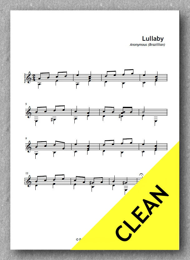Brazillian Lullaby (pdf)
