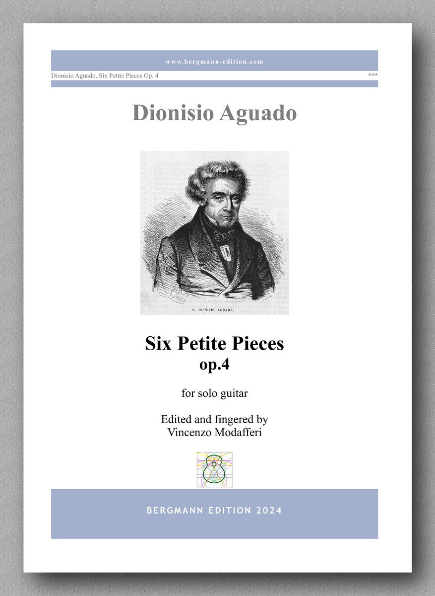 Dionisio Aguado, Six Petite Pieces, op.4 - preview of the cover