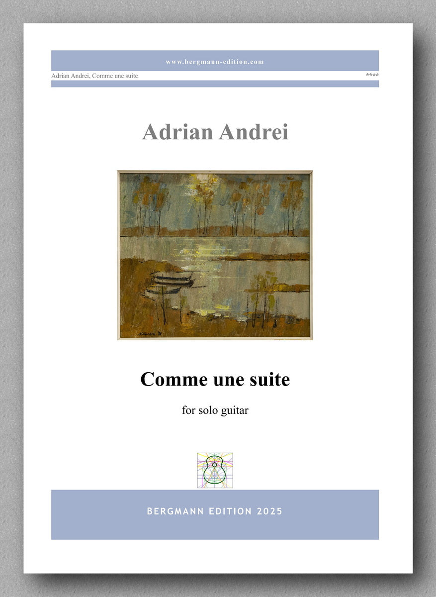 Adrian Andrei, Comme une suite - preview of the cover