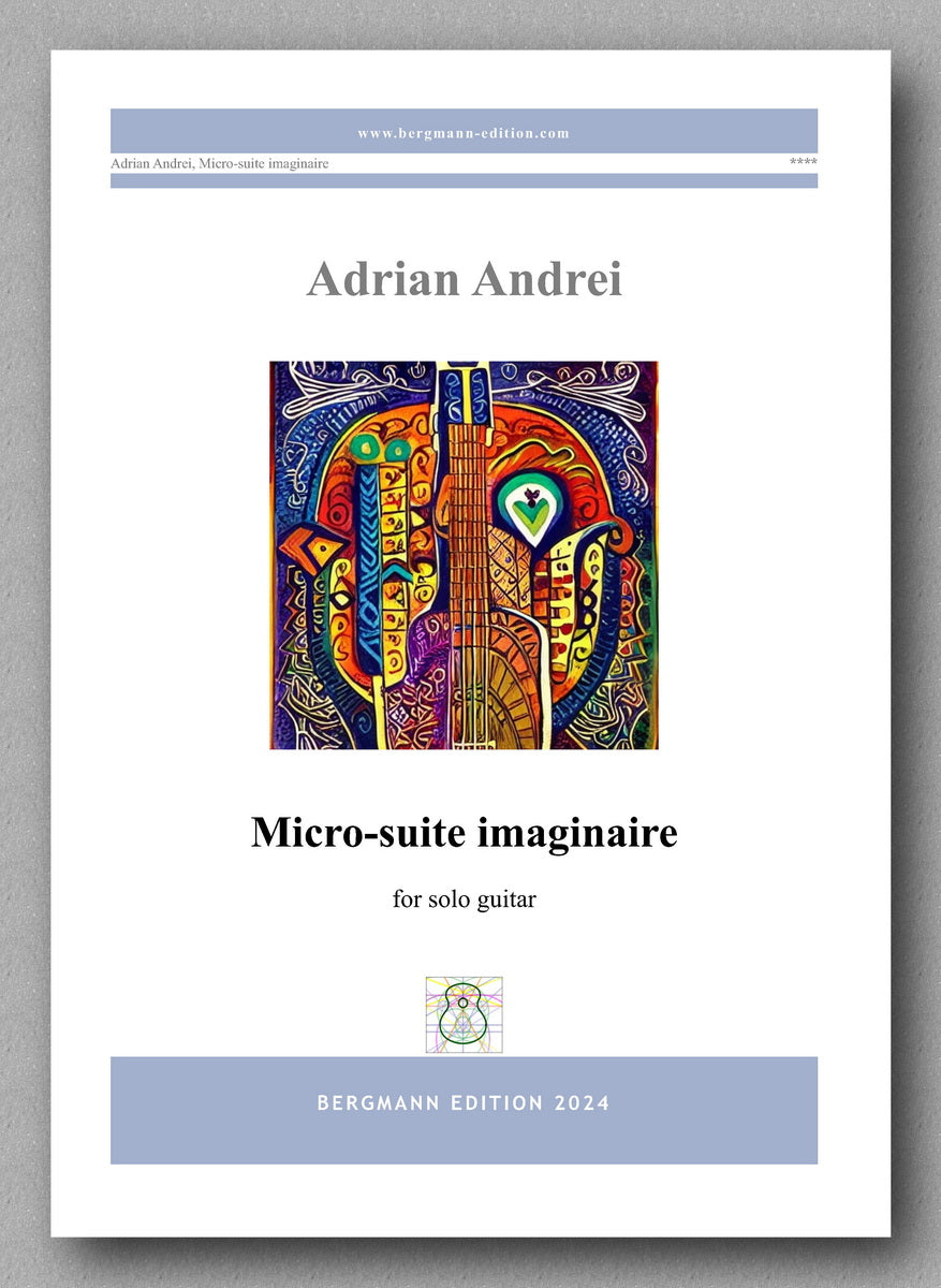 Adrian Andrei, Micro-suite imaginaire - preview of the cover