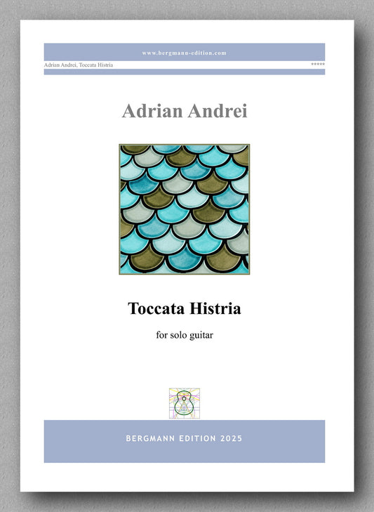 Adrian Andrei, Toccata Histria - preview of the cover