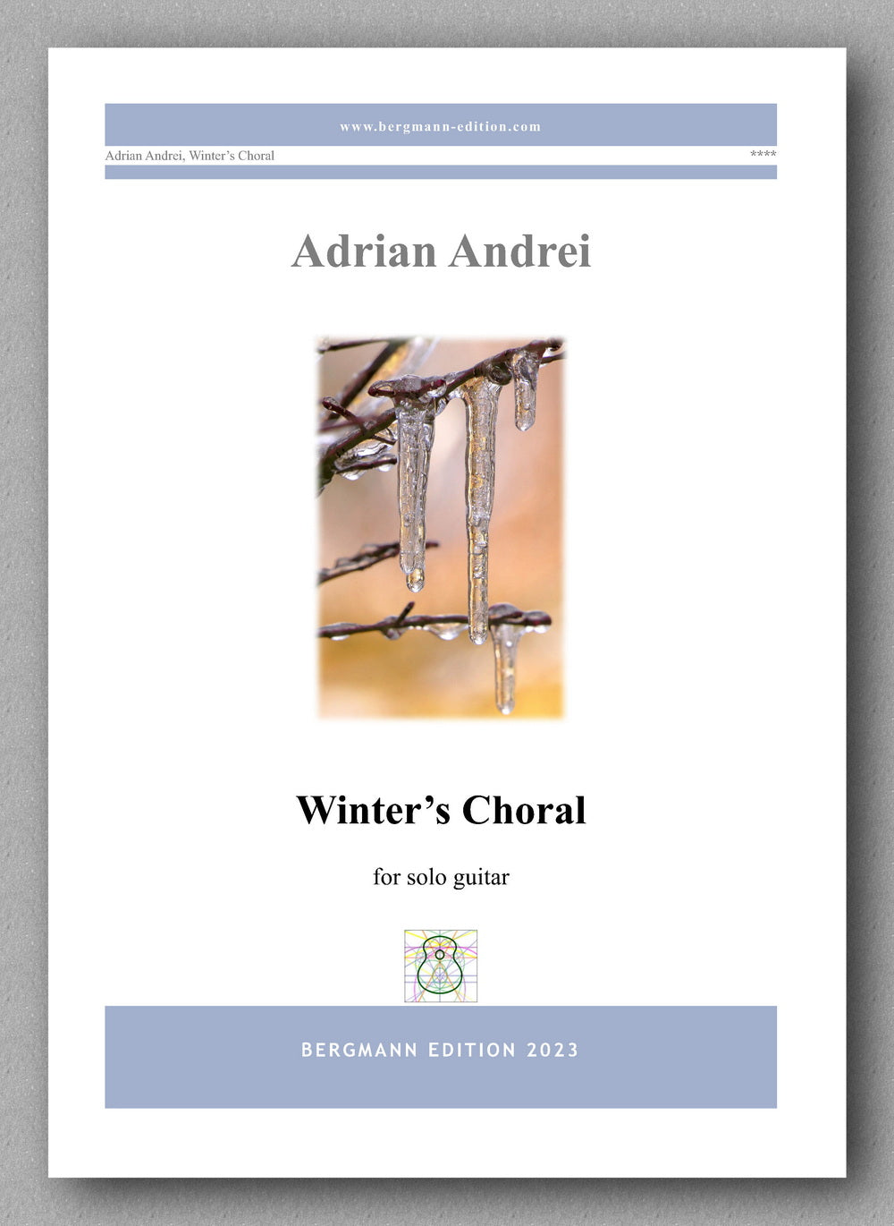 Adrian Andrei, Winter’s Choral - preview of the cover