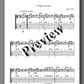 Sheet music for 'Awakening of the Guitar Garden (TAB)' with musical notation and text.