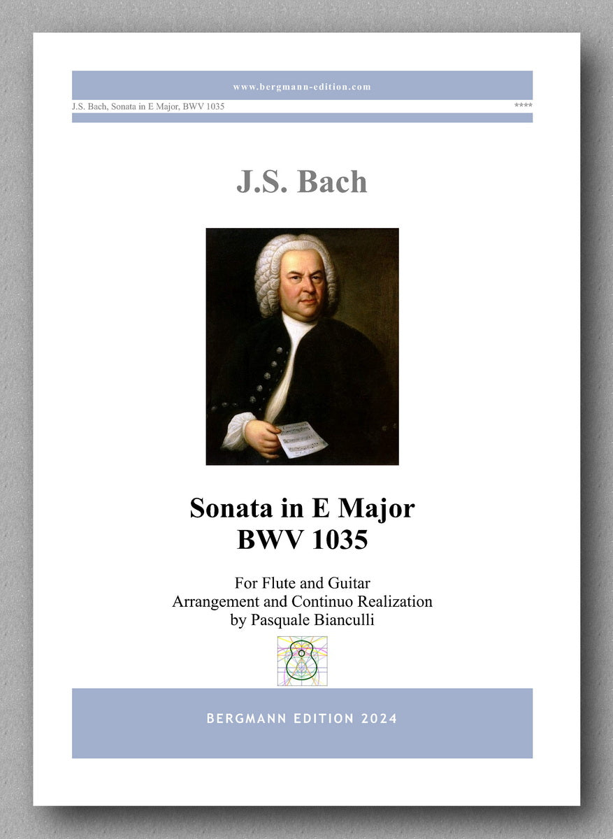 J.S. Bach, Sonata in E Major, BWV 1035 - preview of the cover