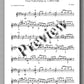J.S.Bach, Gavotte en Rondeau in E Major, BWV 1006 - preview of the music score 1
