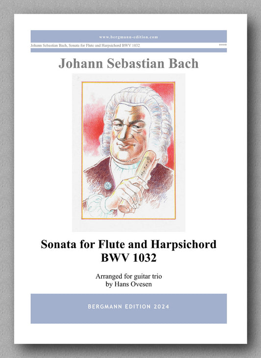 J.S.Bach, Sonata for Flute and Harpsichord, BWV 1032 - preview of the cover