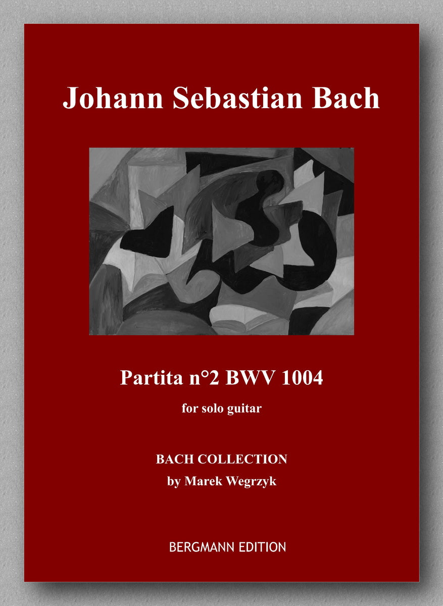 J.S.Bach, Suite n°2 BWV 1004 - preview of the cover