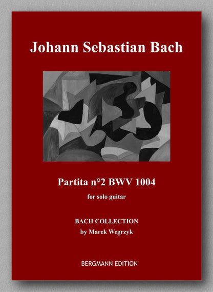 J.S.Bach, Suite n°2 BWV 1004 - preview of the cover