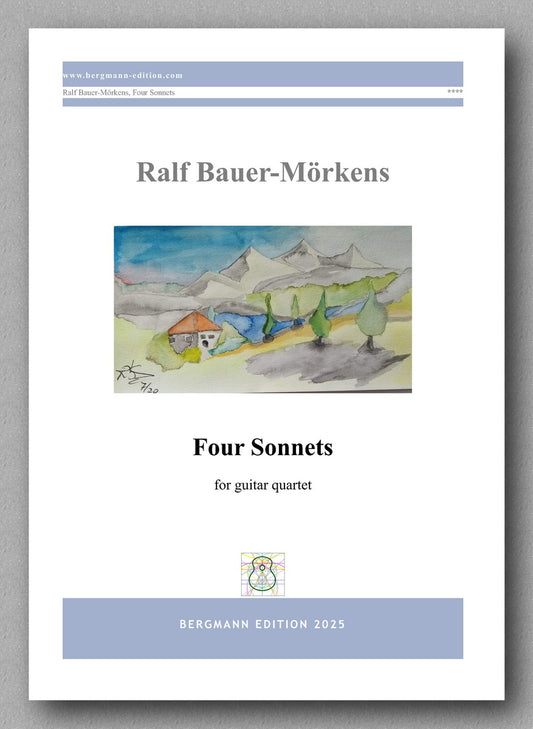 Ralf Bauer-Mörkens, Four Sonnets - preview of the cover