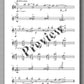 Sheet music with musical notation on a white background