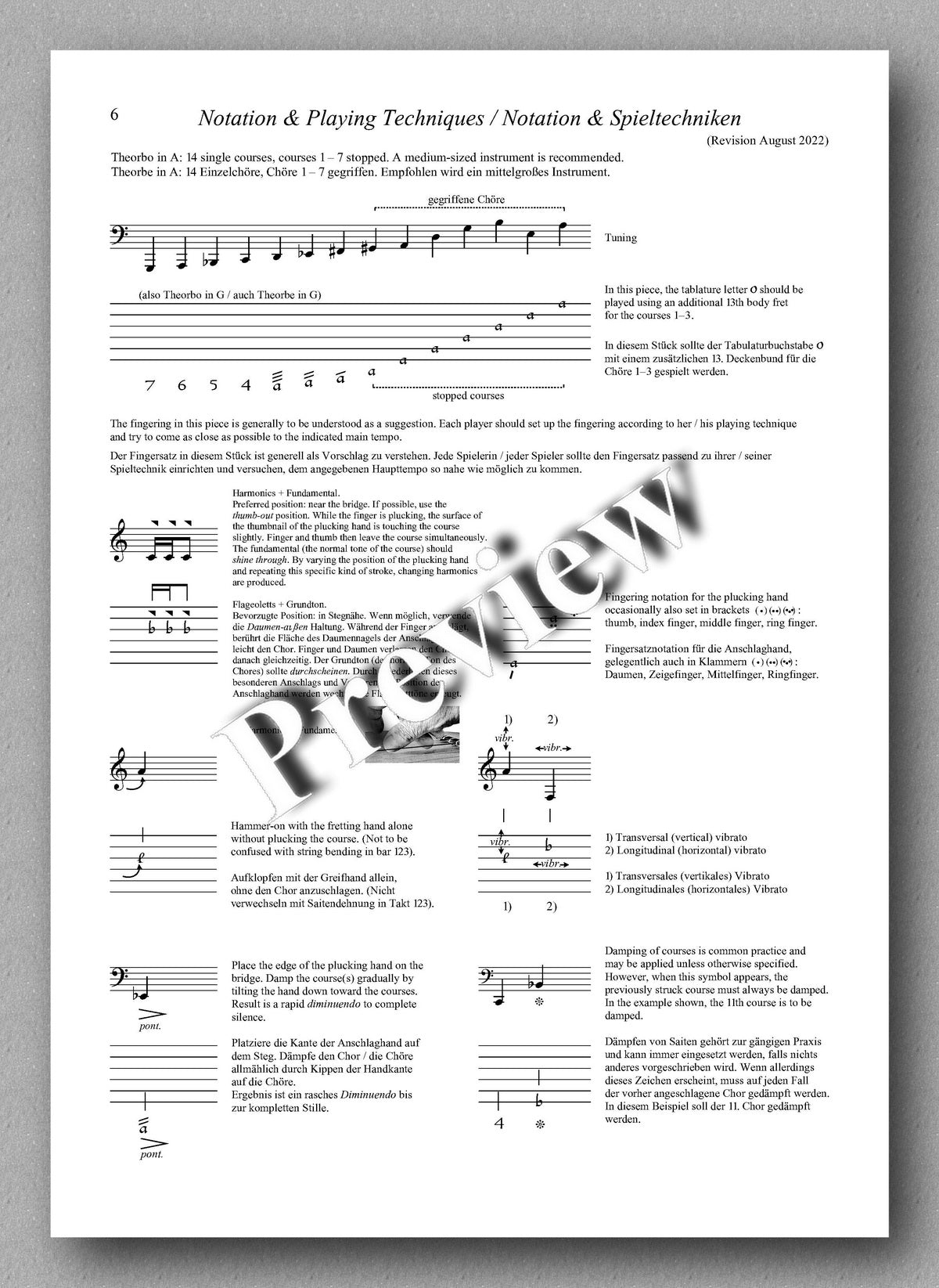 Thomas Bocklenberg, KOKORO - preview of the instruction page