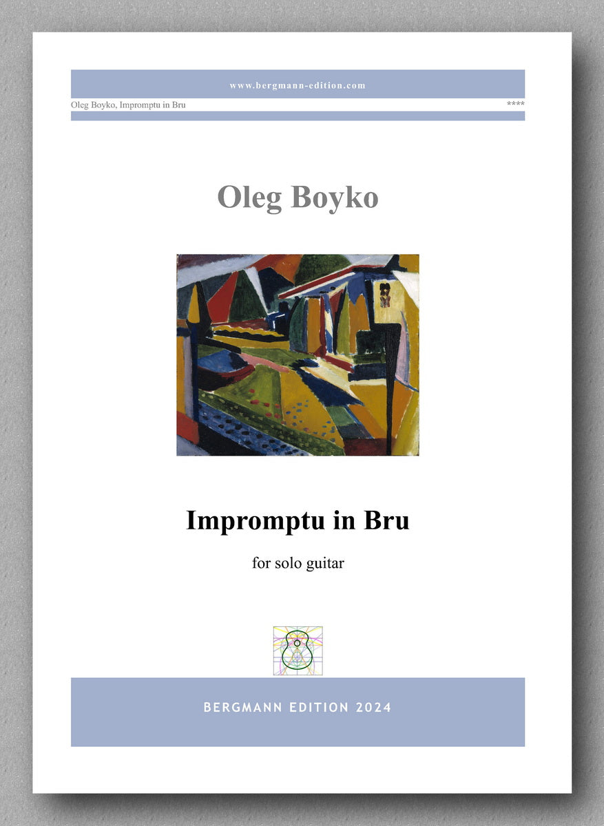 Oleg Boyko, Impromptu in Bru - preview of the cover