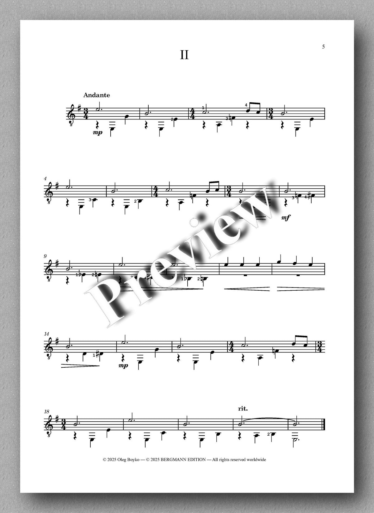 Sheet music with musical notation on a white background