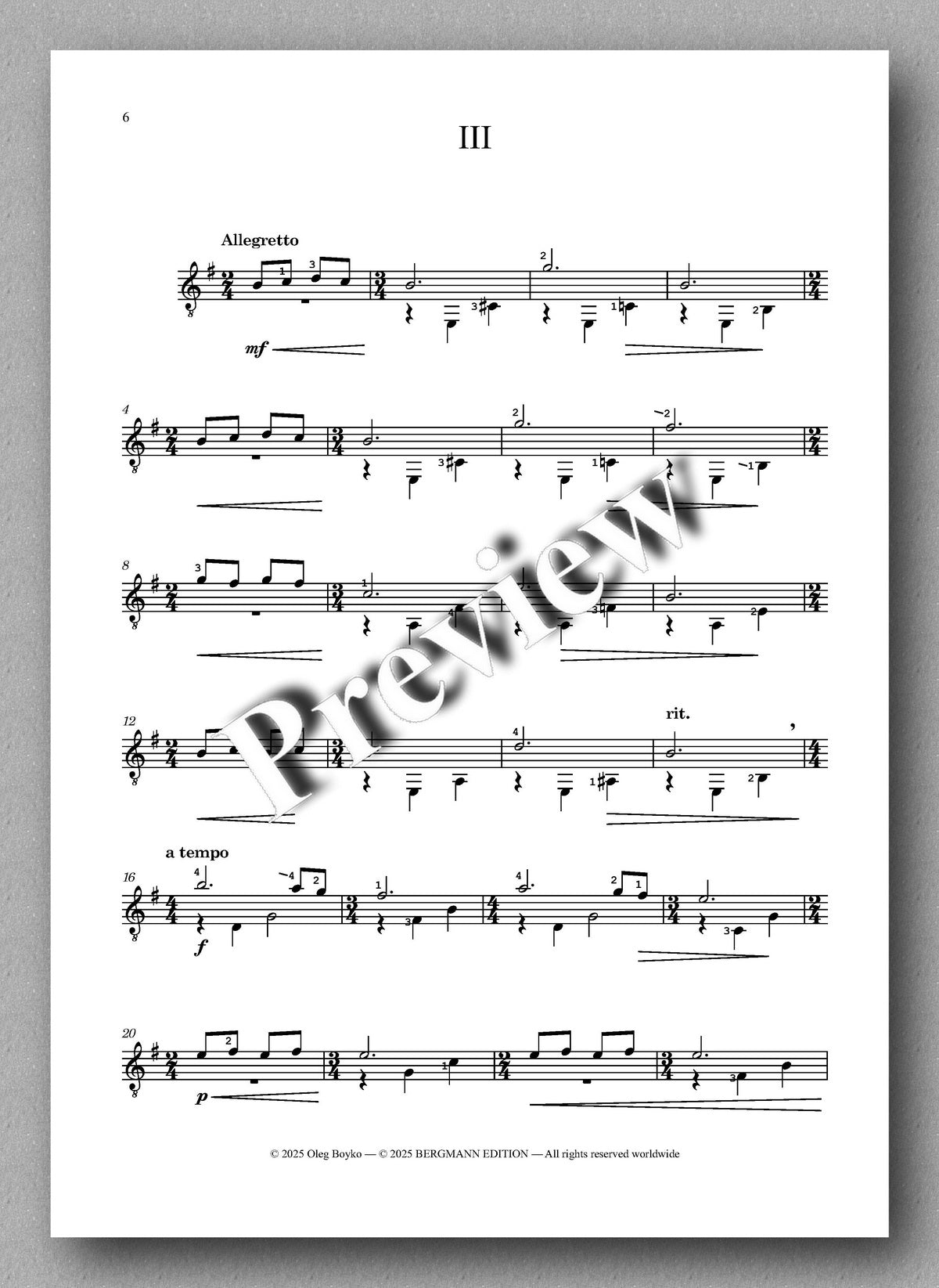 Sheet music with musical notation on a white background