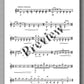 Sheet music with musical notation on a white background