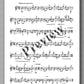 Sheet music with musical notation on a white background