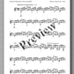 Sheet music with musical notation on a white background