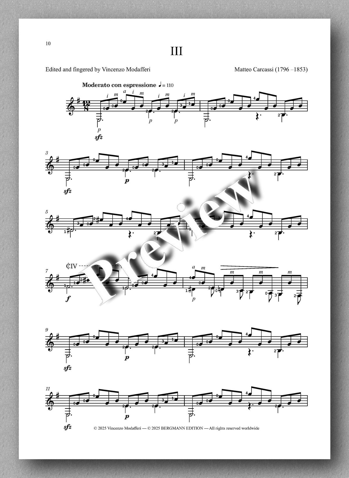 Sheet music with musical notation on a white background