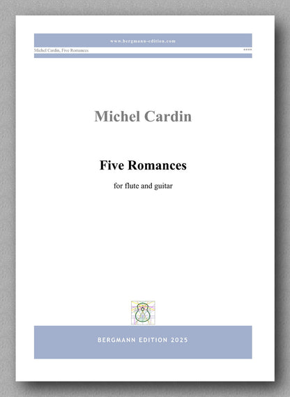 Michel Cardin, Five Romances - preview of the cover