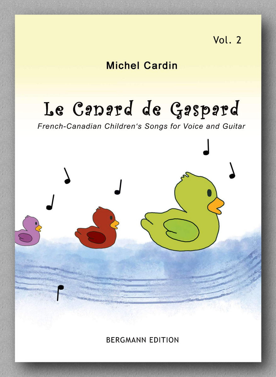 Michel Cardin, Le Canard de Gaspard, vol. 2 - preview of the cover