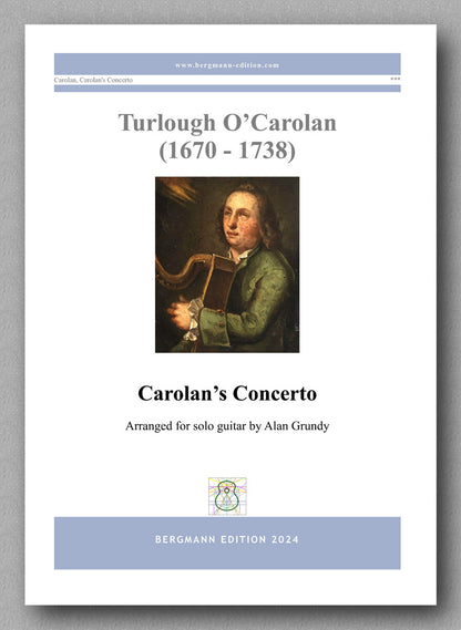 Carolan's Concerto by Turlough O’Carolan - preview of the cover