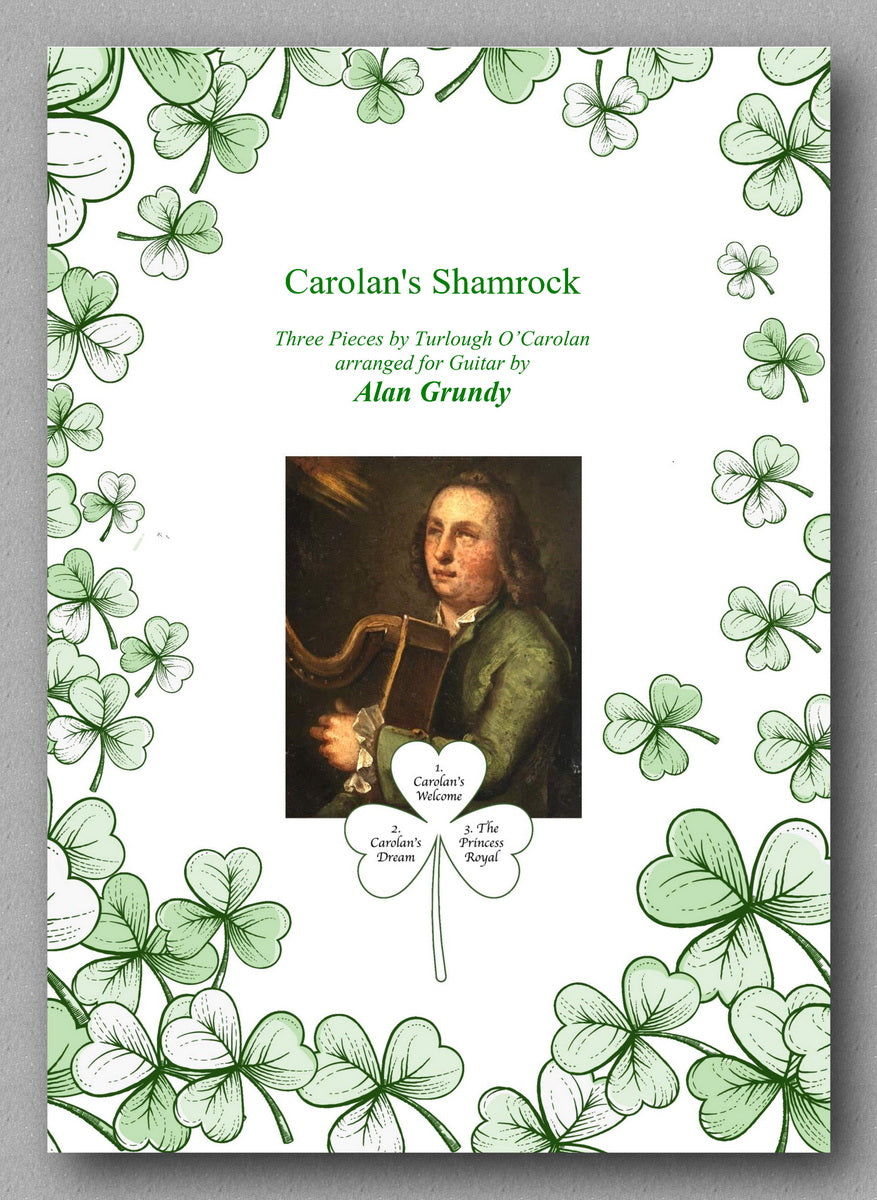 Carolan's Shamrock by Turlough O’Carolan - preview of the cover