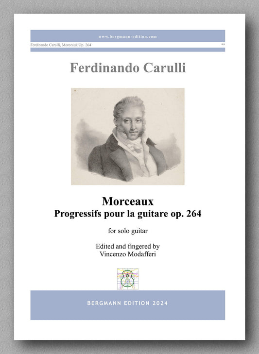 Ferdinando Carulli, Morceaux, Progressifs pour la guitare op. 264 - preview of the cover