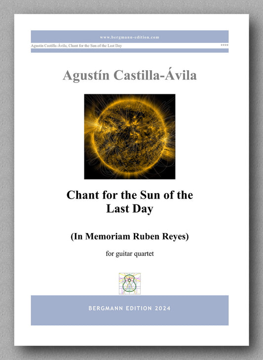 Agustín Castilla Ávila, Chant for the Sun of the Last Day - preview of the cover