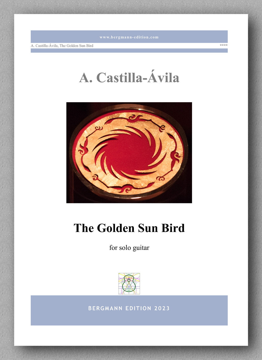 Agustin Castilla-Ávila, The Golden Sun Bird - preview of the cover