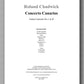 Roland Chadwick, Concerto Canarios - preview of the title page