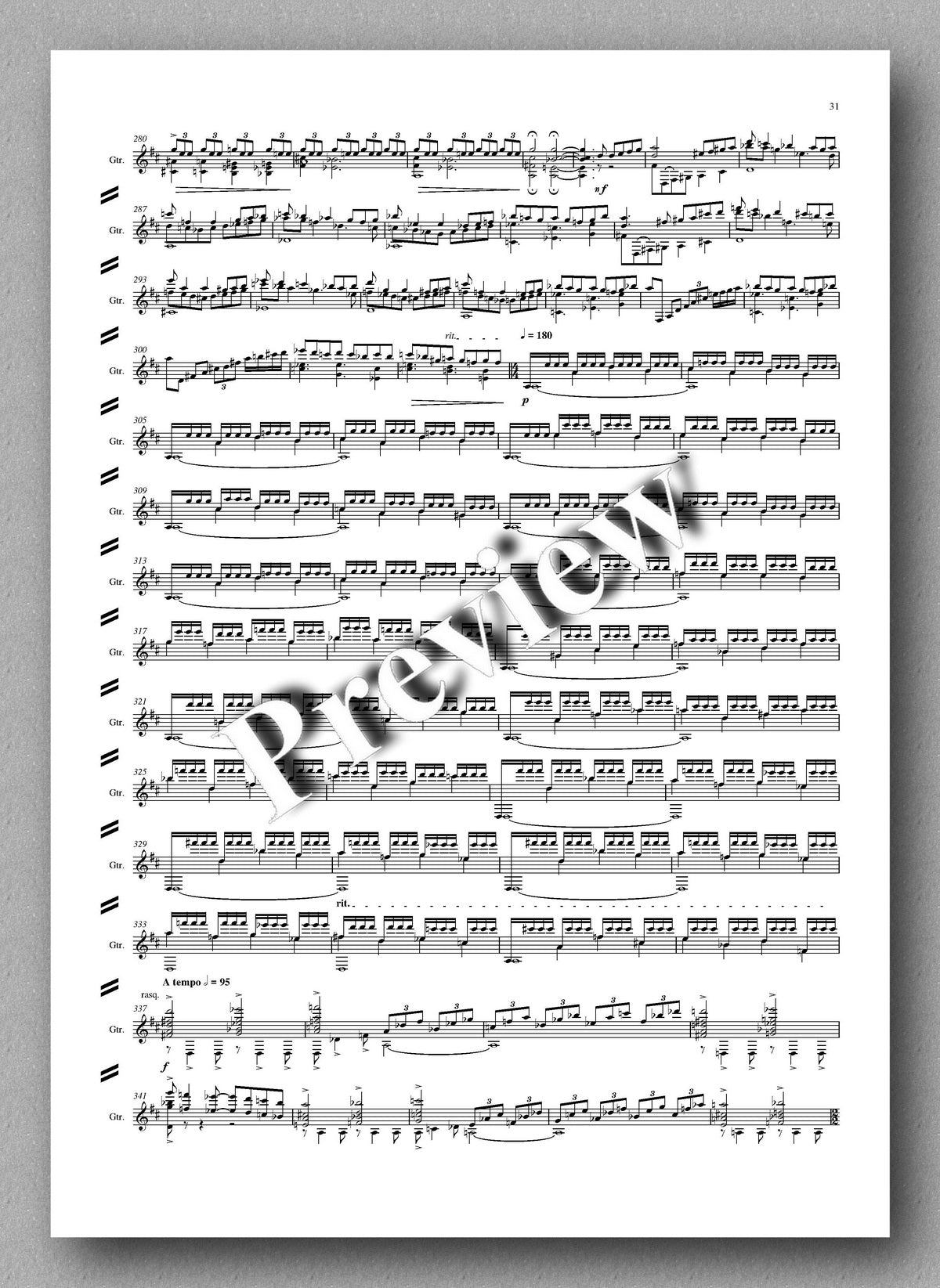 Roland Chadwick - Concerto Brasileiras - preview of the  music score 5