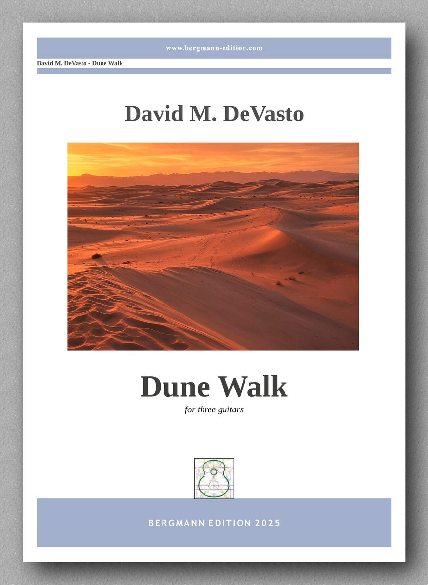 Dune Walk by David DeVasto - preview of the cover