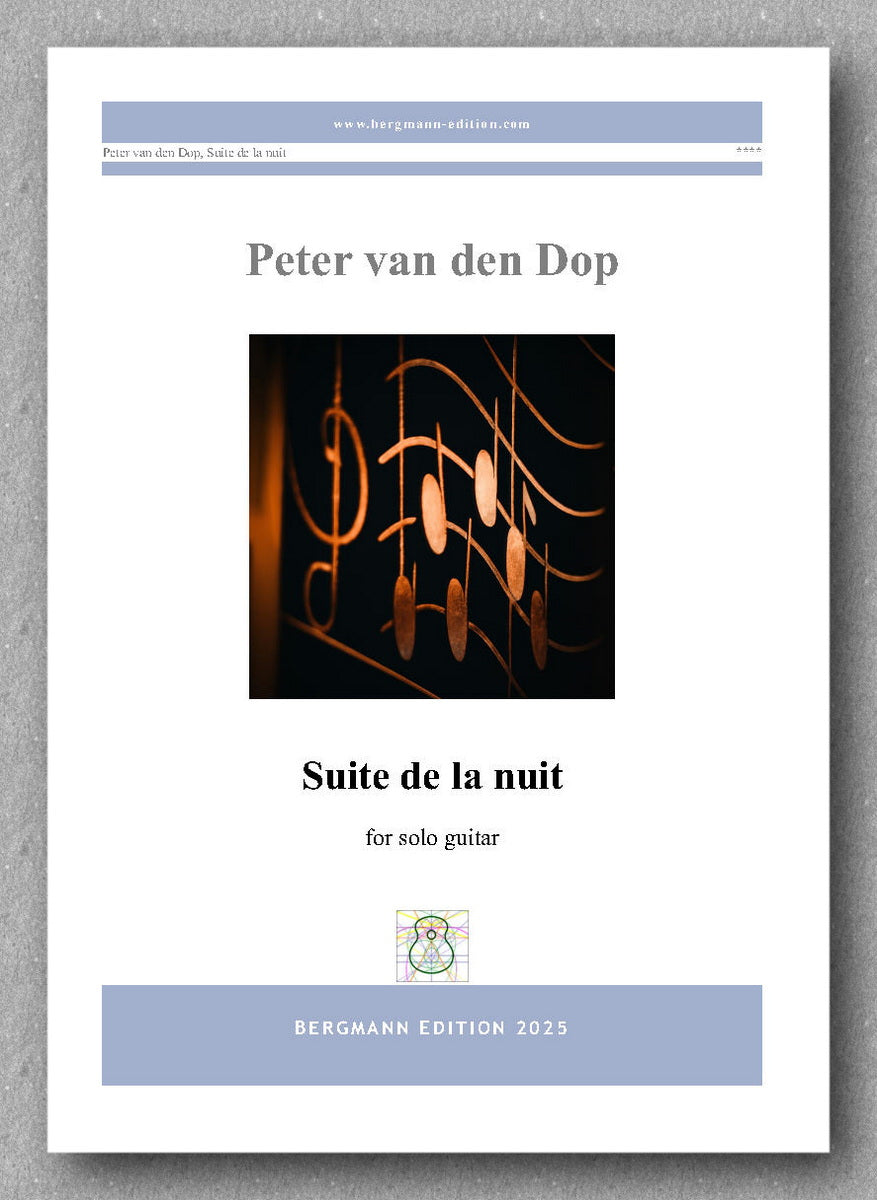 Suite de la nuit by Peter van den Dop, preview of the cover