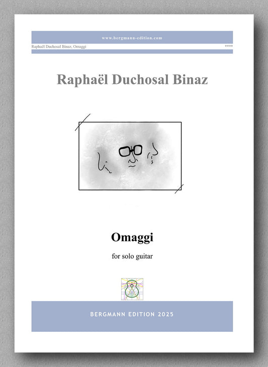Omaggi by Raphaël Duchosal Binaz.
Preview of the cover