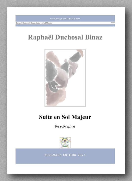 Suite en Sol Majeur, by Raphaël Duchosal Binaz - preview of the cover