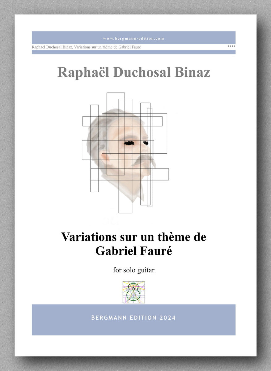 Variations sur un thème de Gabriel Fauré by Raphaël Duchosal Binaz- preview of the cover