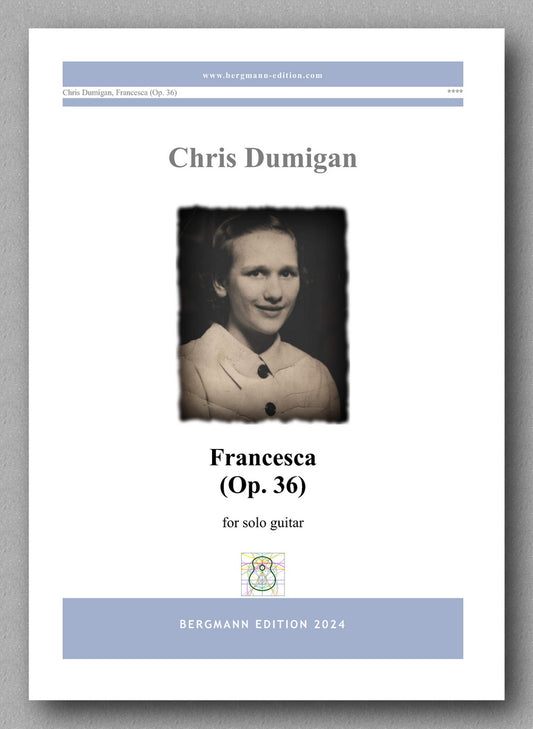 Chris Dumigan, Francesca (Op. 36) - preview of the cover