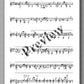 Sheet music with musical notation on a white background