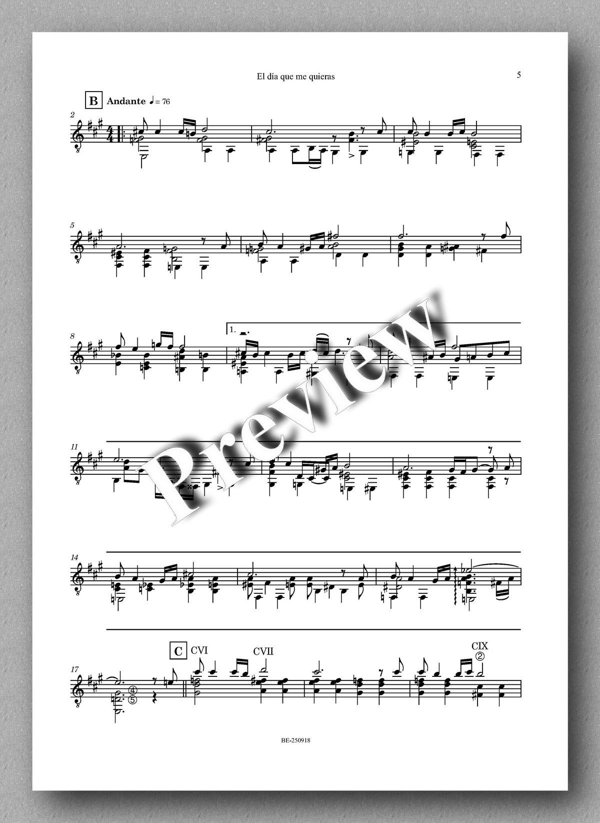 Sheet music with musical notation on a white background