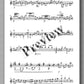 Juan Erena, Invisible Battles - preview of the music score 2
