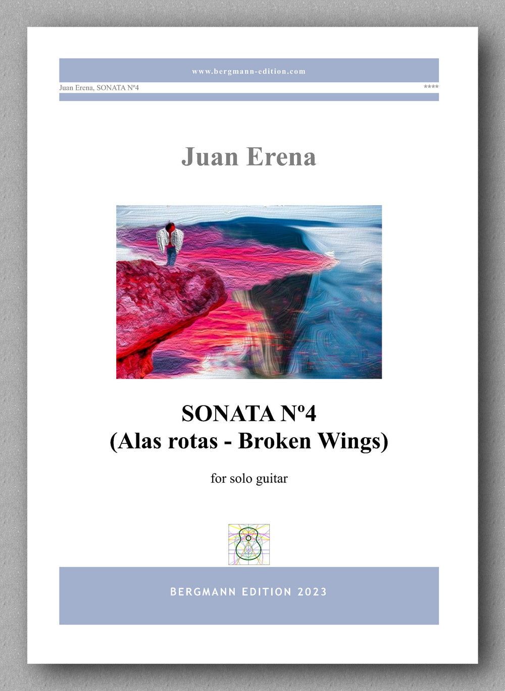 Juan Erena, Sonata IV, (Alas rotas - Broken Wings) - preview of the cover