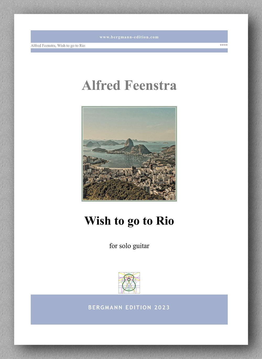 Feenstra, Wish to go to Rio - preview of the cover