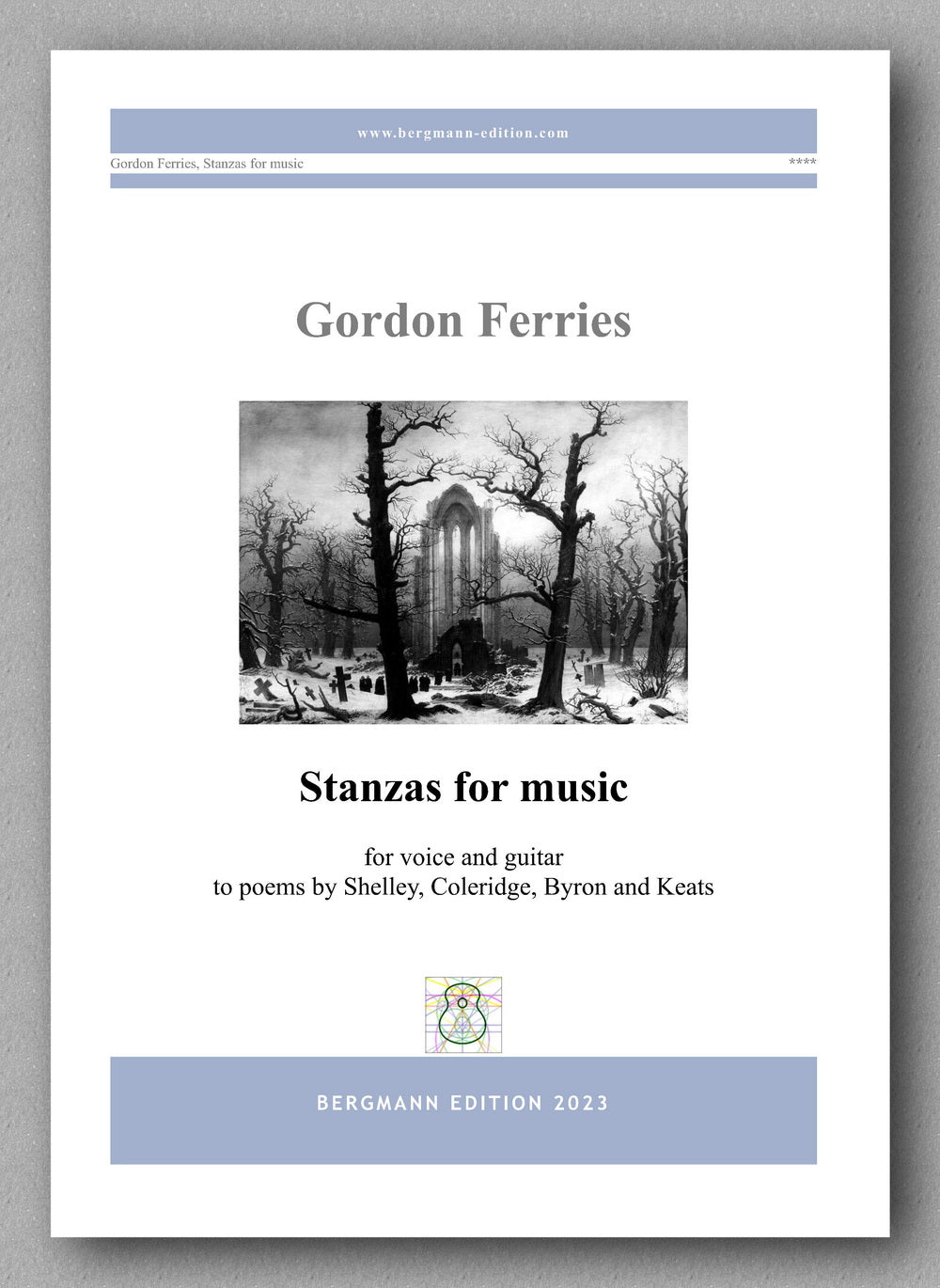 Gordon Ferries, Stanzas for music - preview of the cover