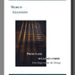 Book cover for Marco Giannoni's 'Primi Passi Sulle Sei Corde' (First Steps on the Six Strings) published by Bergmann Edition, featuring a white background with a central dark photograph of a guitar fretboard.