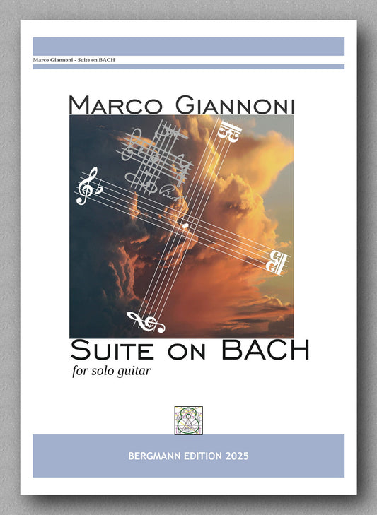 Marco Giannoni, Suite on Bach. Preview of the cover.