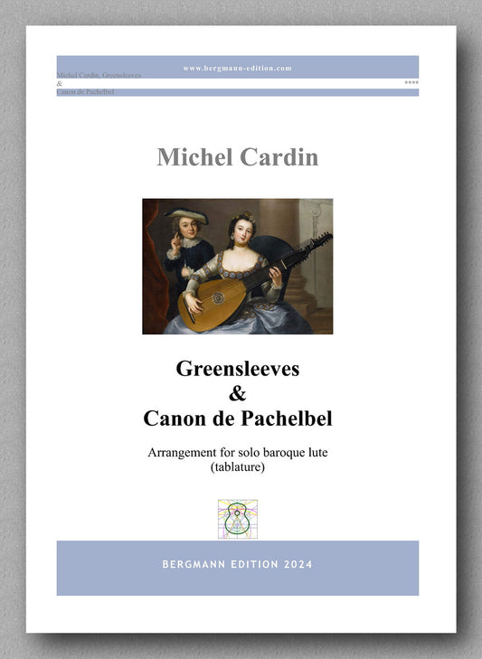 Michel Cardin, Greensleeves and Canon de Pachelbel - preview of the cover